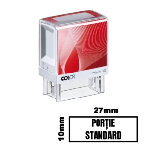 Stampila PORTIE STANDARD de birou 27x10mm