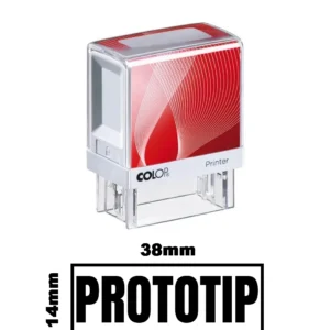 Stampila DE BIROU PROTOTIP de birou 38x14mm