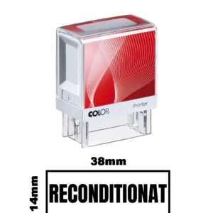 Stampila DE BIROU RECONDITIONAT de birou 38x14mm