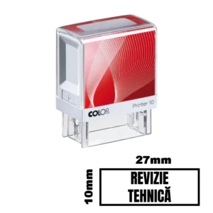 Stampila REVIZIE TEHNICA de birou 27x10mm