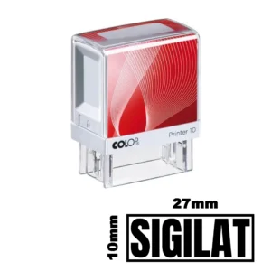 Stampila SIGILAT de birou 27x10mm