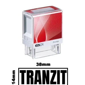 Stampila DE BIROU TRANZIT 38x14mm